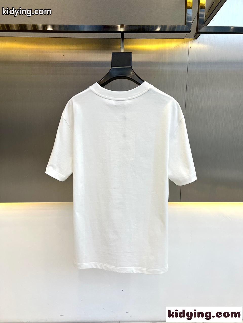 モンクレール Tシャツ コピー カジュアル 定番 クルーネック 半袖Tシャツ ホワイト-3