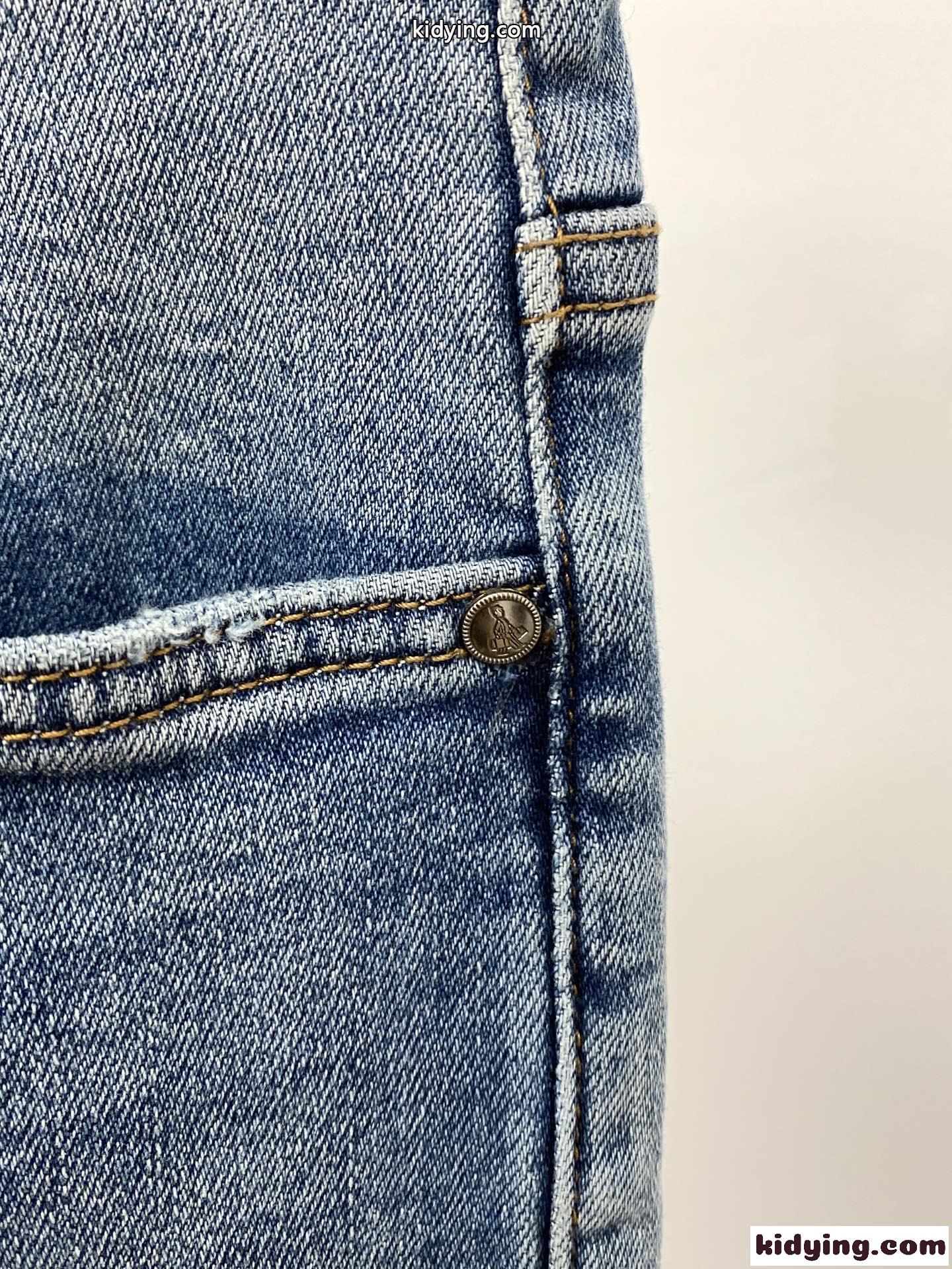 ベーシック デニム ショートパンツ プラダ パンツ 偽物 ブルー-2