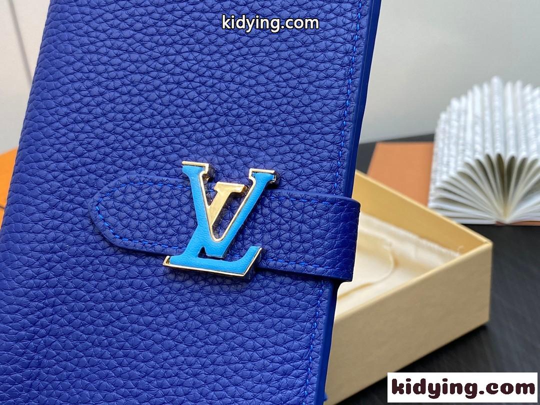 M82441 LV ヴェルティカルウォレット長財布 ルイヴィトン 財布 スーパーコピー ブルー-4