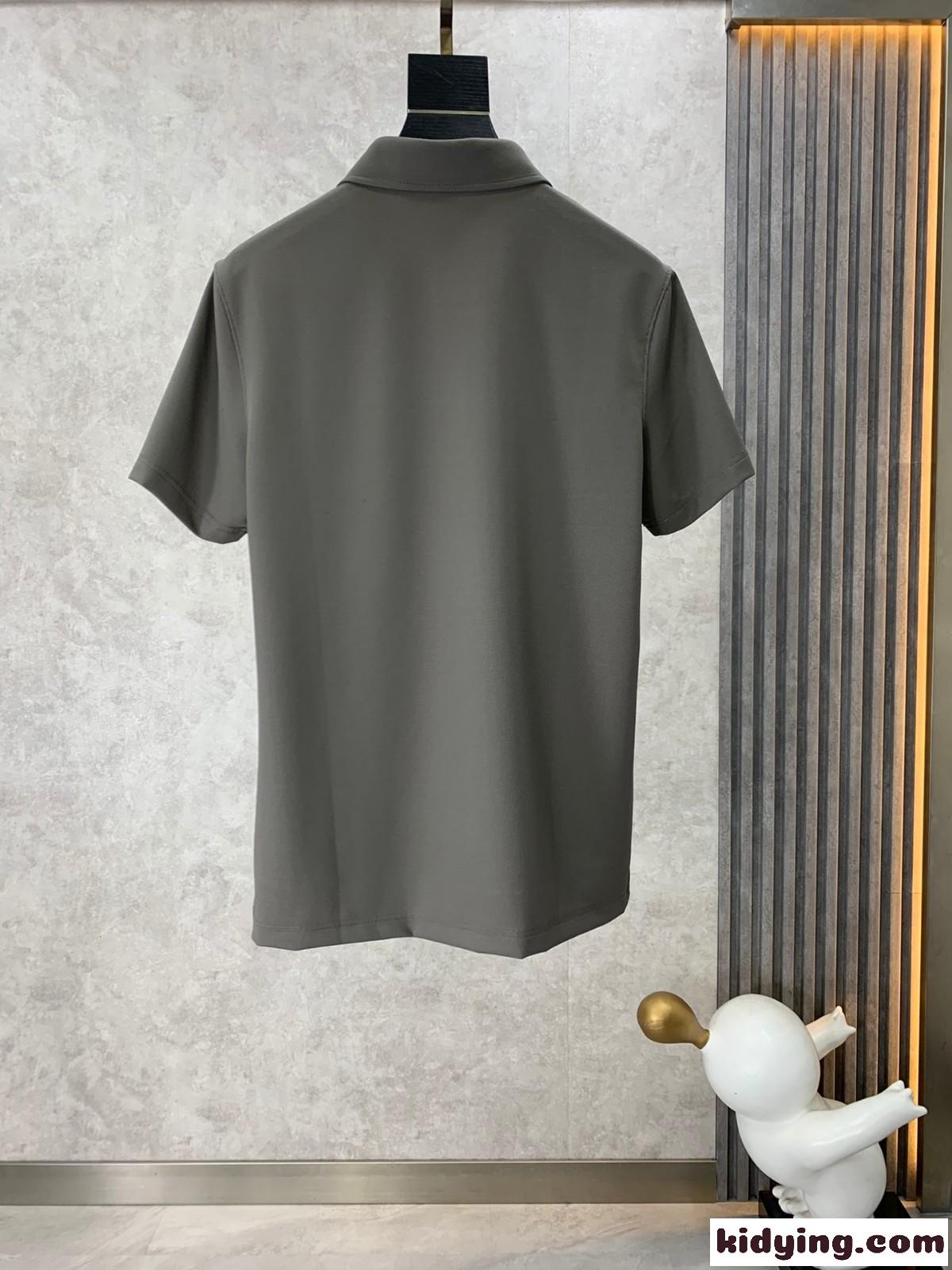 シンプル 着心地いい カジュアル 通勤 ボッテガ・ヴェネタ Tシャツ コピー メンズ ポロシャツ-1