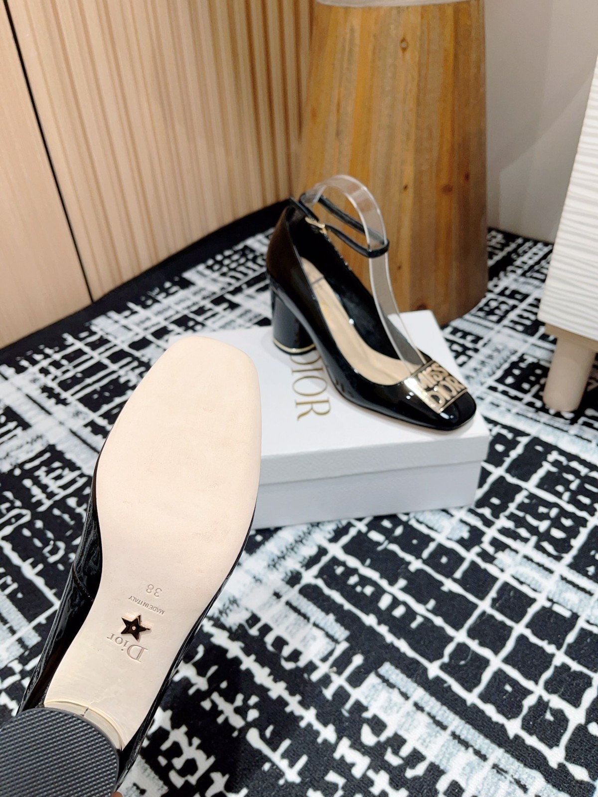 Miss Dior Graffiti パンプス クリスチャン・ディオール パンプス スーパーコピー ブラック-4