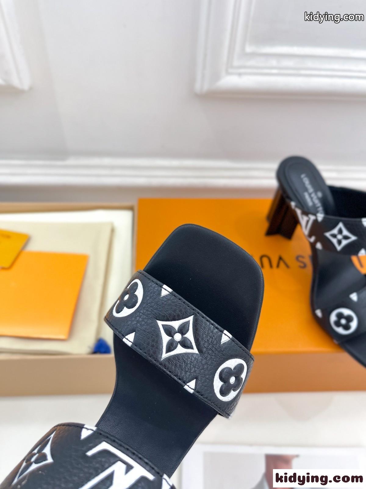 LV シルエットライン ミュール サンダル レディース ルイ・ヴィトン サンダル コピー-2