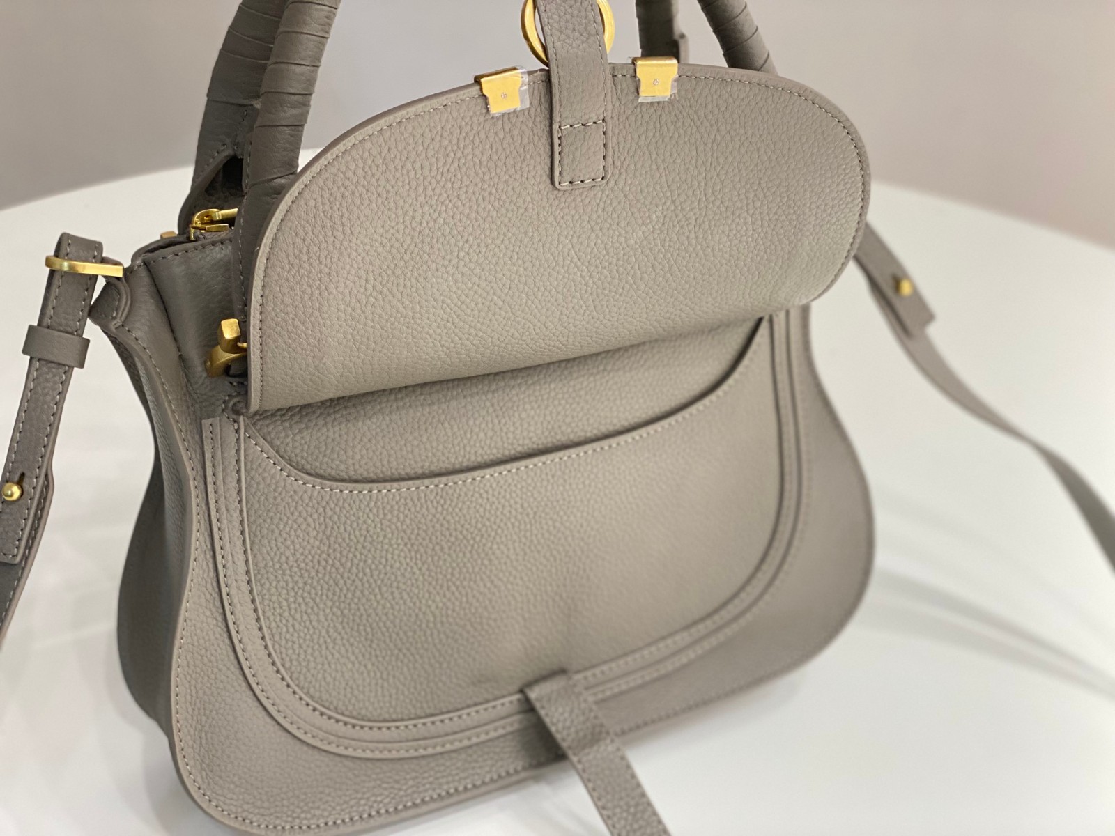 クロエ バッグ スーパーコピー MARCIE スモール ダブルキャリーバッグ-3