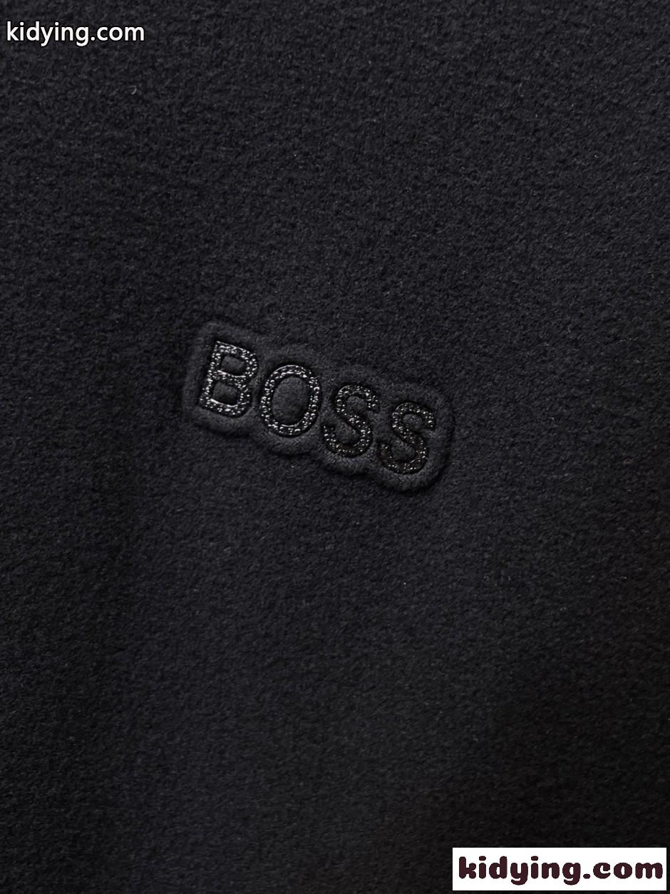 ベーシック 秋冬 長袖Tシャツ ヒューゴ・ボス Tシャツ 偽物 厚手 トップス-1