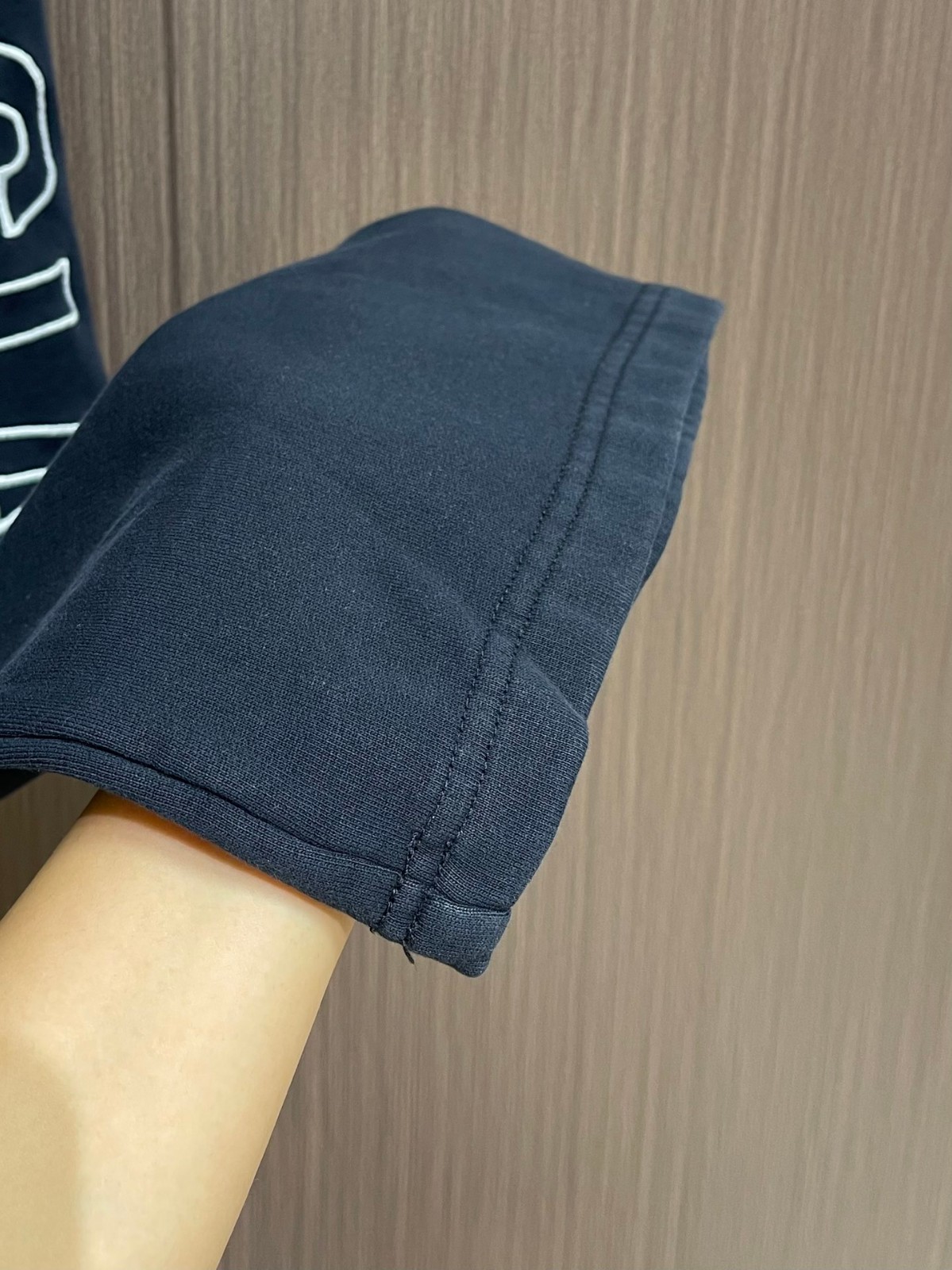 バレンシアガ パンツ コピー ロゴ刺繍 バギーコットンジャージー トラックパンツ-4