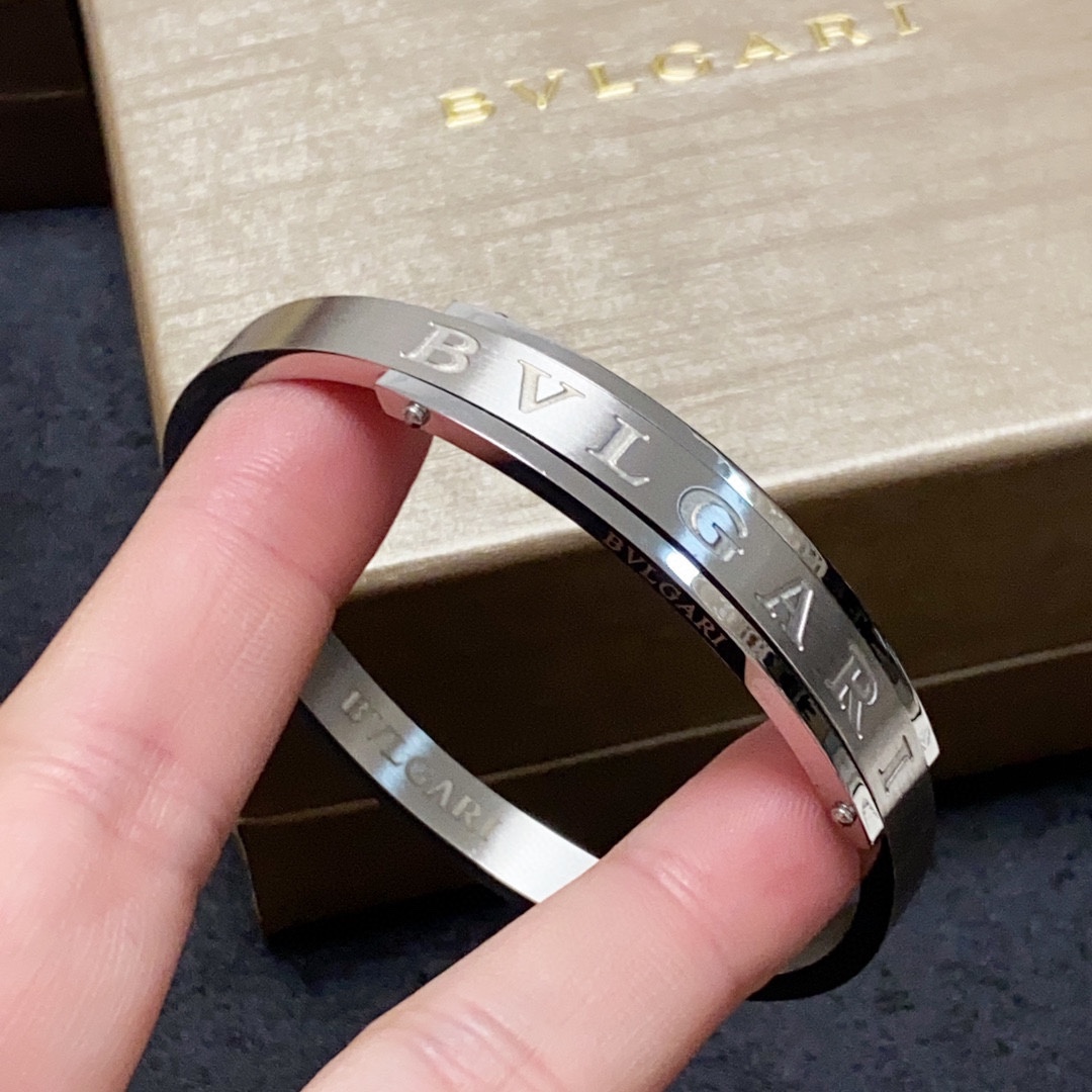 人気 洗練された メンズ バングルブレスレット ブルガリ ブレスレット コピー-3
