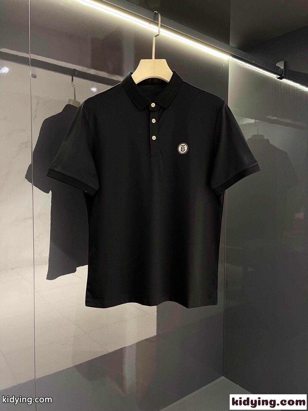 シンプル カジュアル バーバリー 半袖tシャツ コピー おしゃれ 快適 フォーマル ポロシャツ-4