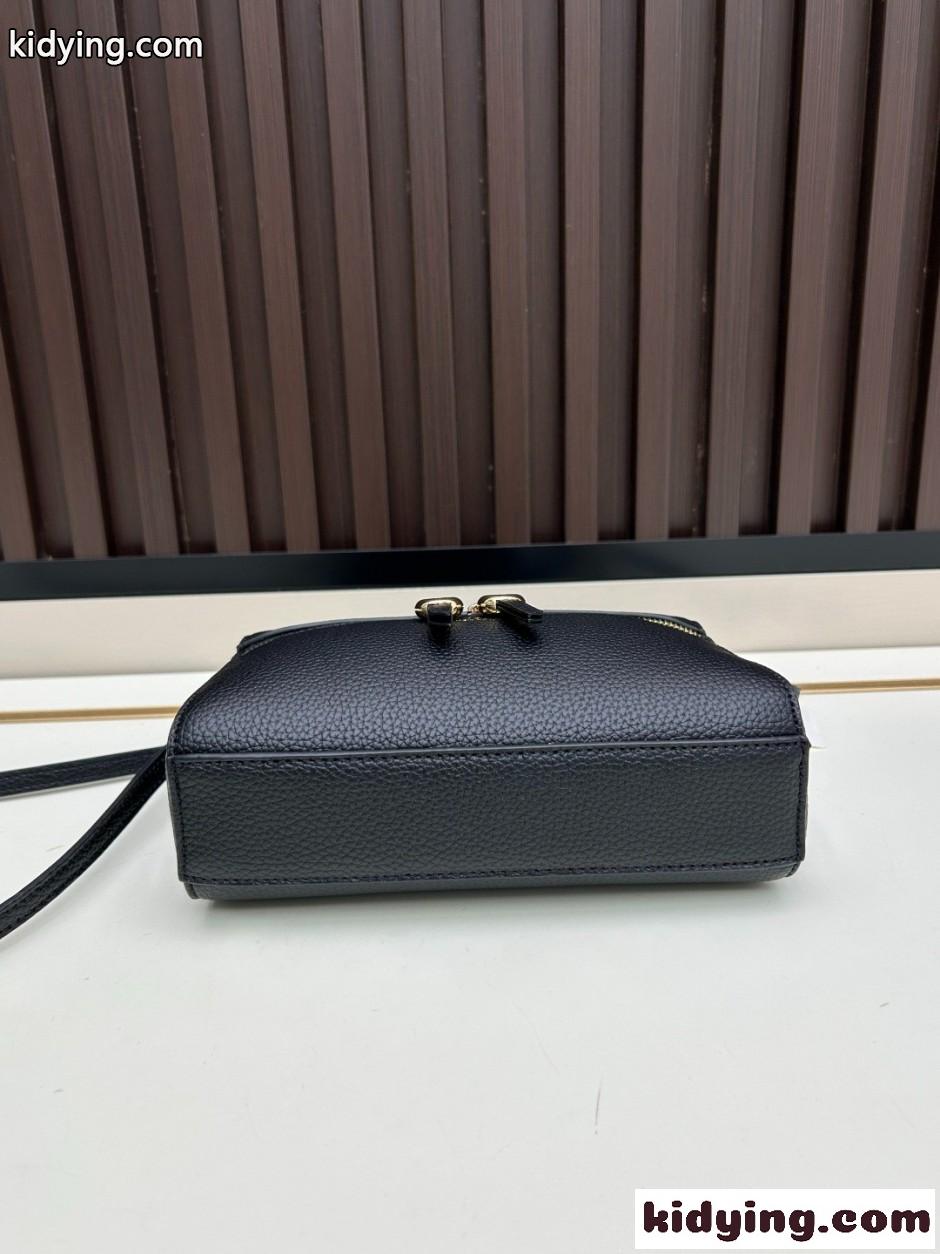 トリーバーチ バッグ コピー 洗練された ヴァニティ型 ショルダーバッグ ブラック-3