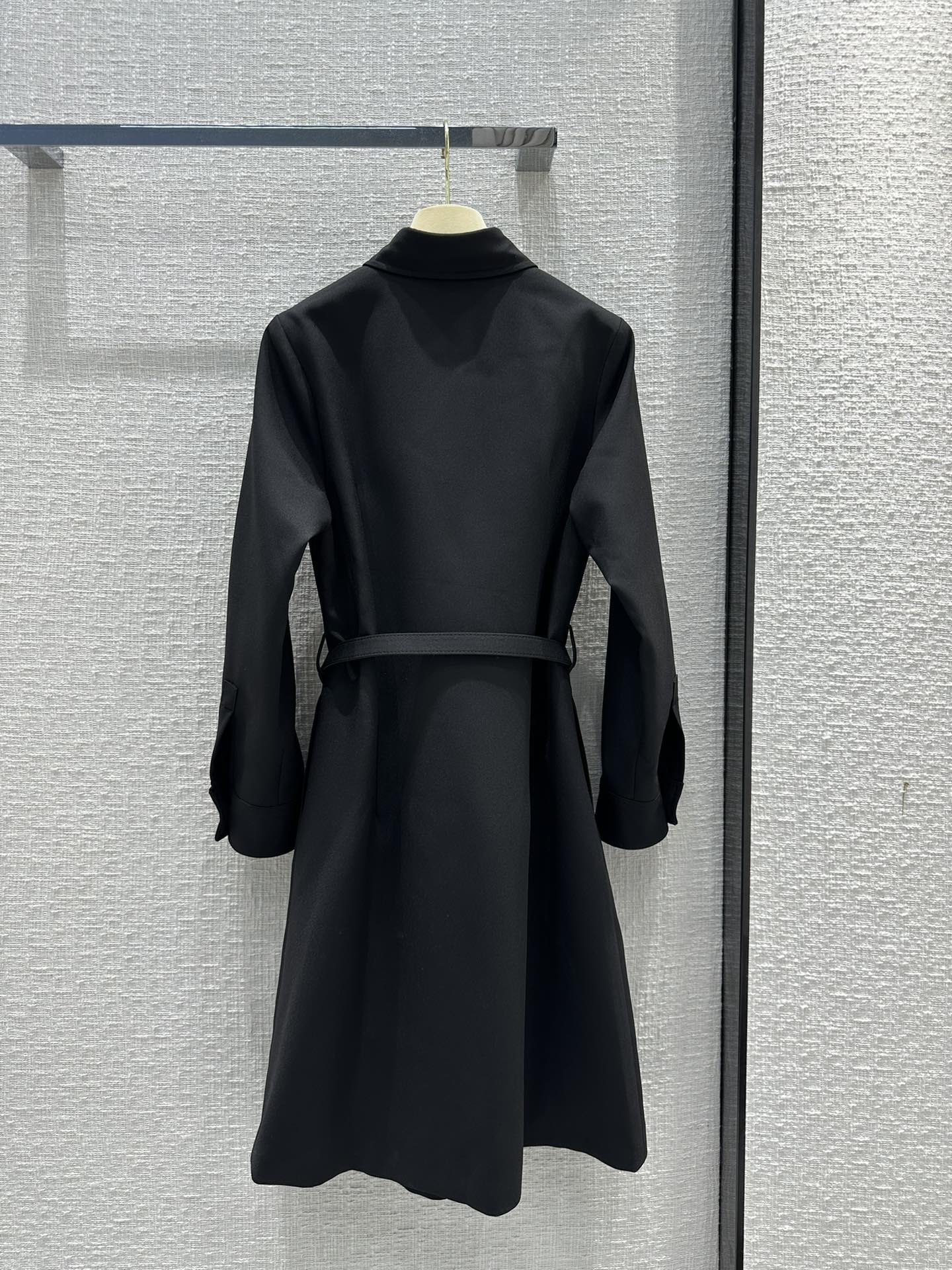 定番 ベルト付き キャディドレス ミュウミュウ ワンピース コピー ロングスリーブ-4