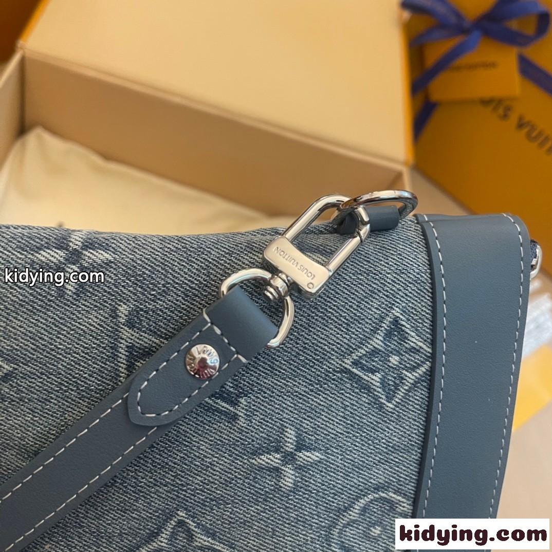 LOUIS VUITTON モノグラムデニム ポシェット・トゥ・ゴー M82313 コピー クラッチバッグ-4
