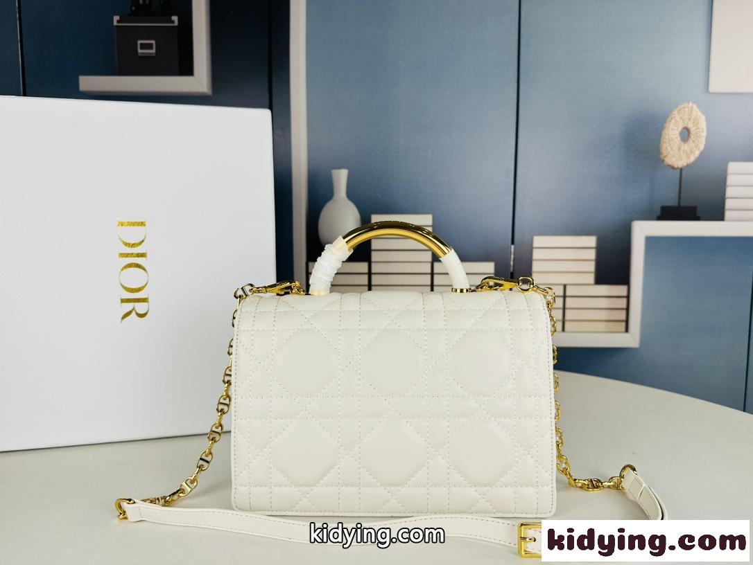 Dior Ange バッグ ミディアム クリスチャン・ディオール バッグ コピー ホワイト-1
