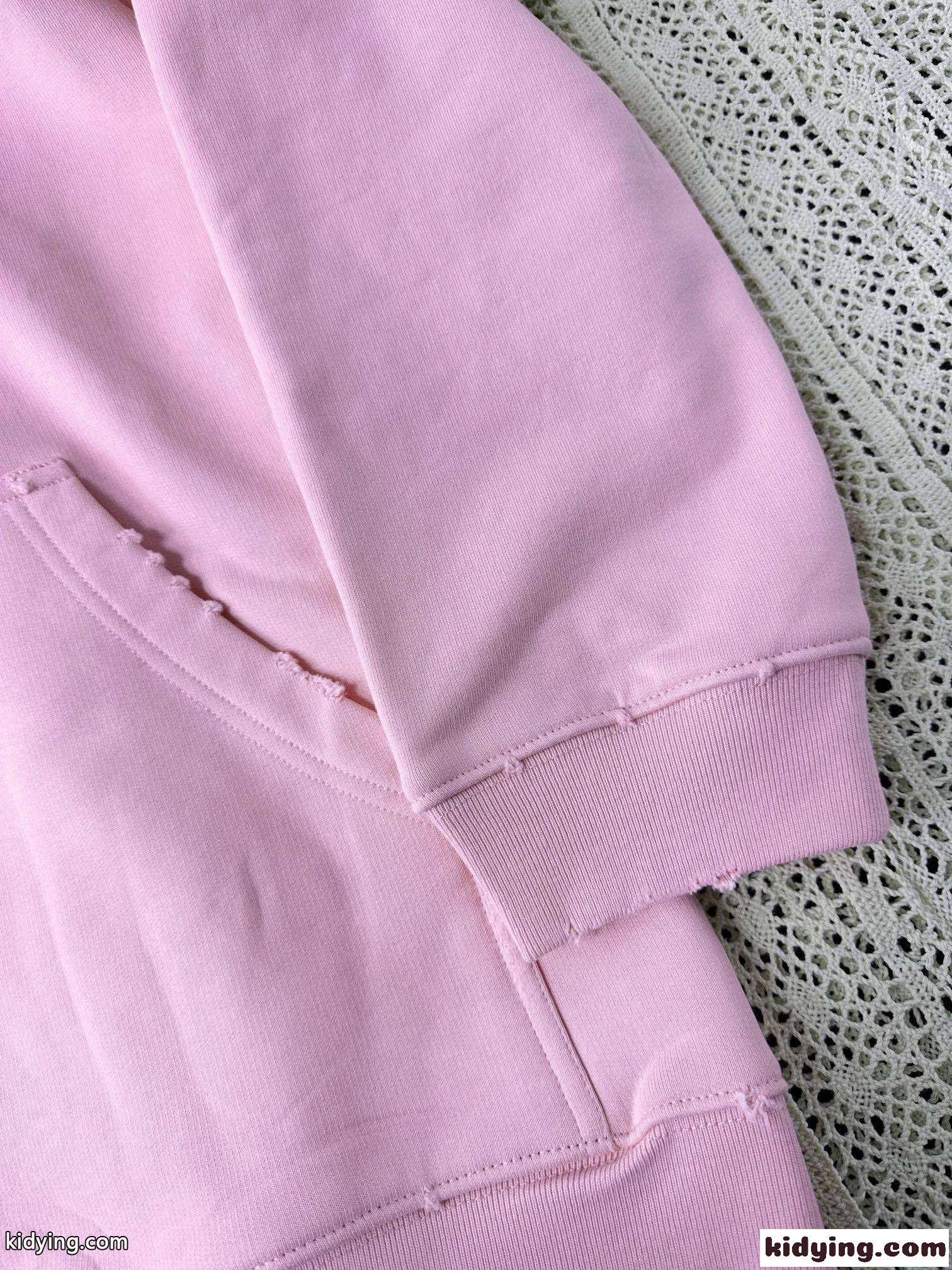 LOVEY HOODIE オーバーサイズ バレンシアガ パーカー コピー ピンク-3