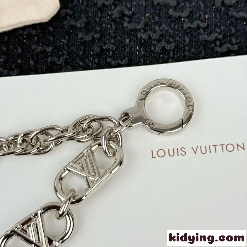 チェーンベルト・LV フラワー リンク ルイ・ヴィトン キーホルダー 偽物 バッグチャーム-3