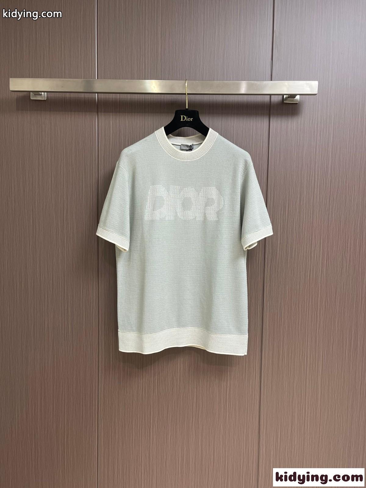 おしゃれ Dior Italic ニットTシャツ クリスチャン・ディオール ニットウェア コピー-0