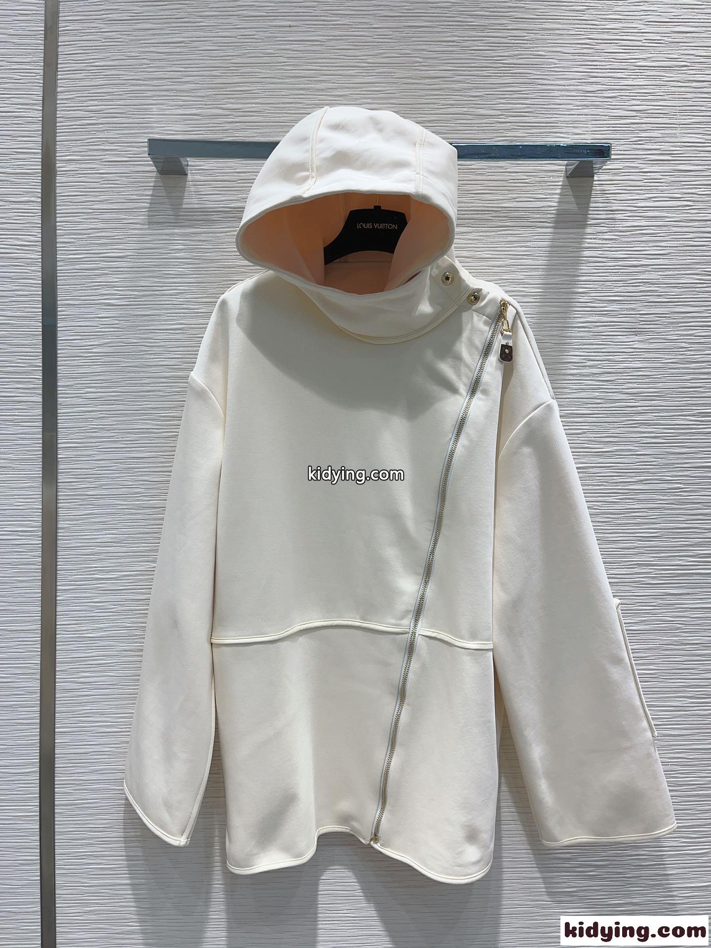 ルイヴィトン ジャケット 偽物 カジュアル モノグラムアクセントニットコート-1