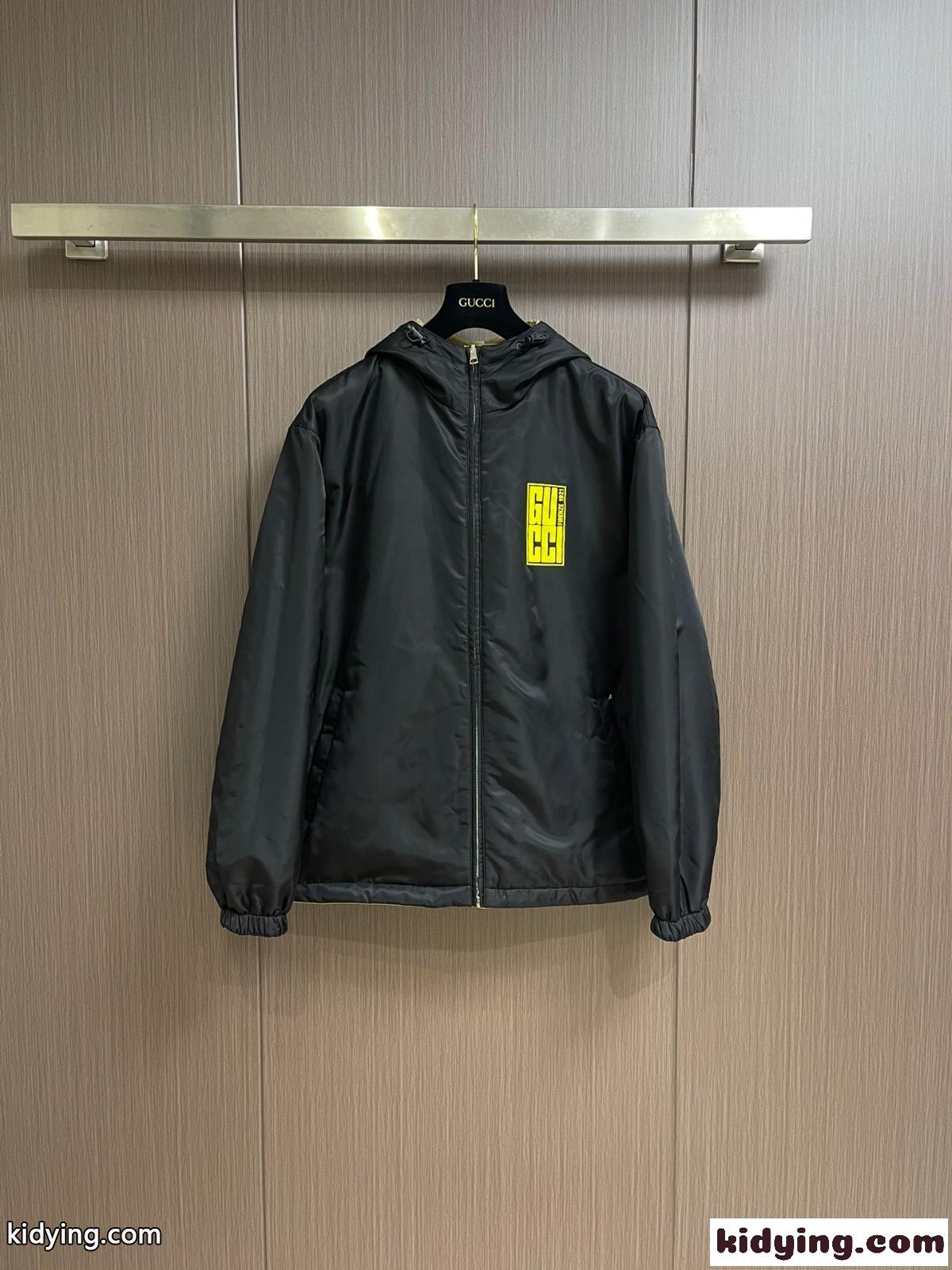 リバーシブル ナイロンツイル ジャケット グッチ ジャケット コピー ブルゾン アウター-1