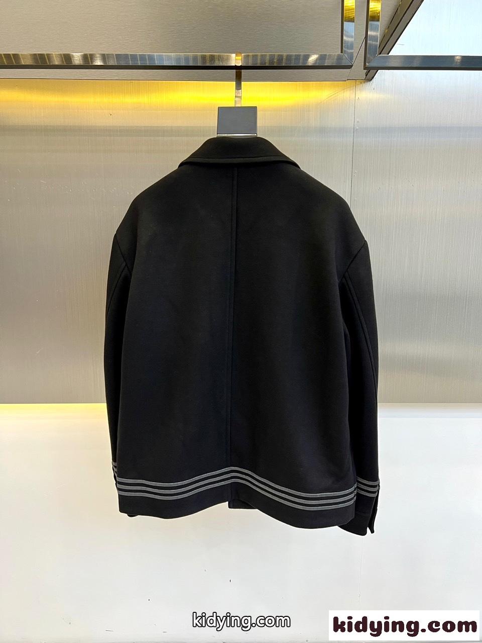 EKD ウールブレンド オーバーシャツ バーバリー ジャケット コピー ブルゾン-3