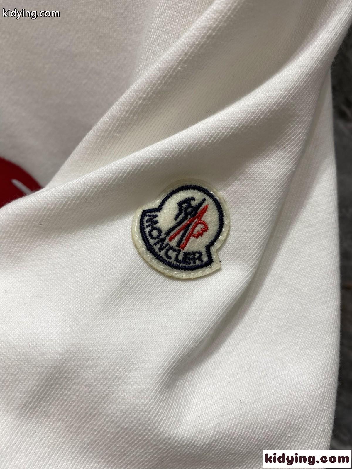 カジュアル クルーネック スウェットシャツ モンクレール Tシャツ コピー ホワイト-3