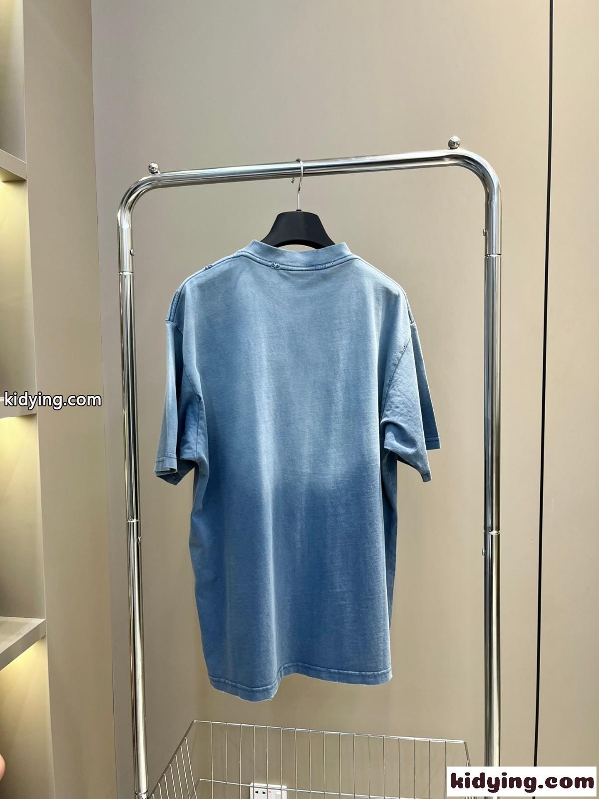 カジュアル おしゃれ バレンシアガ Tシャツ コピー ユニセックス 半袖 トップス-4