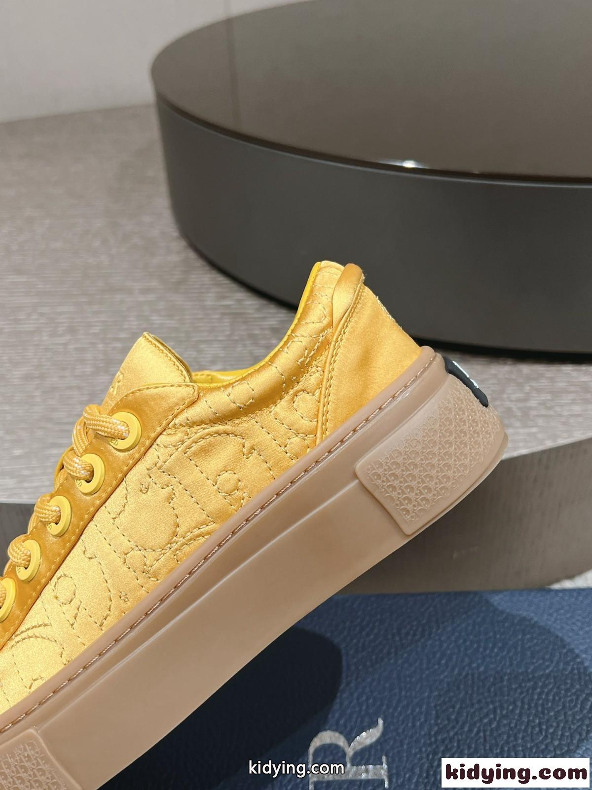 限定 DIOR AND STONE ISLAND B33 スニーカー クリスチャン・ディオール スニーカー スーパーコピー イエロー-3