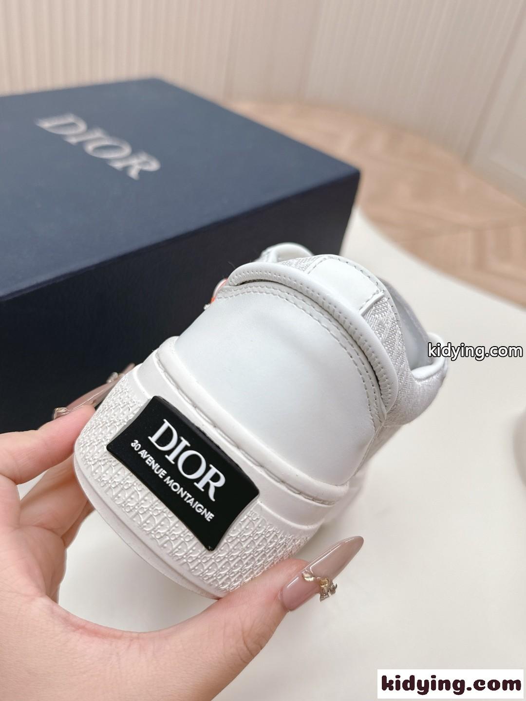 限定~DIOR AND KAWS B33 スピンスニーカー スーパーコピー ホワイト-3