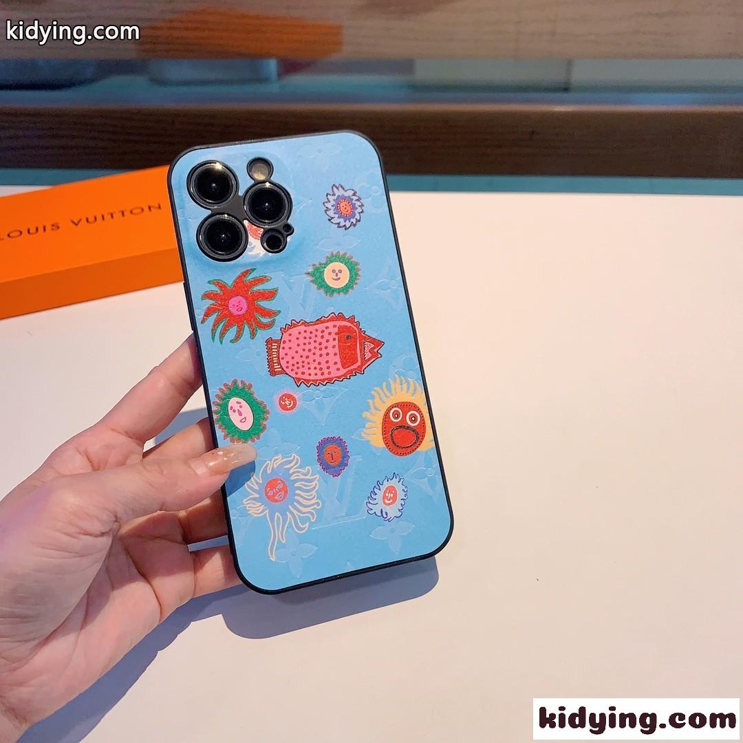 人気 おしゃれ ルイ・ヴィトン × 草間彌生 アイフォンケース 偽物 iPhone14 スマホケース-0