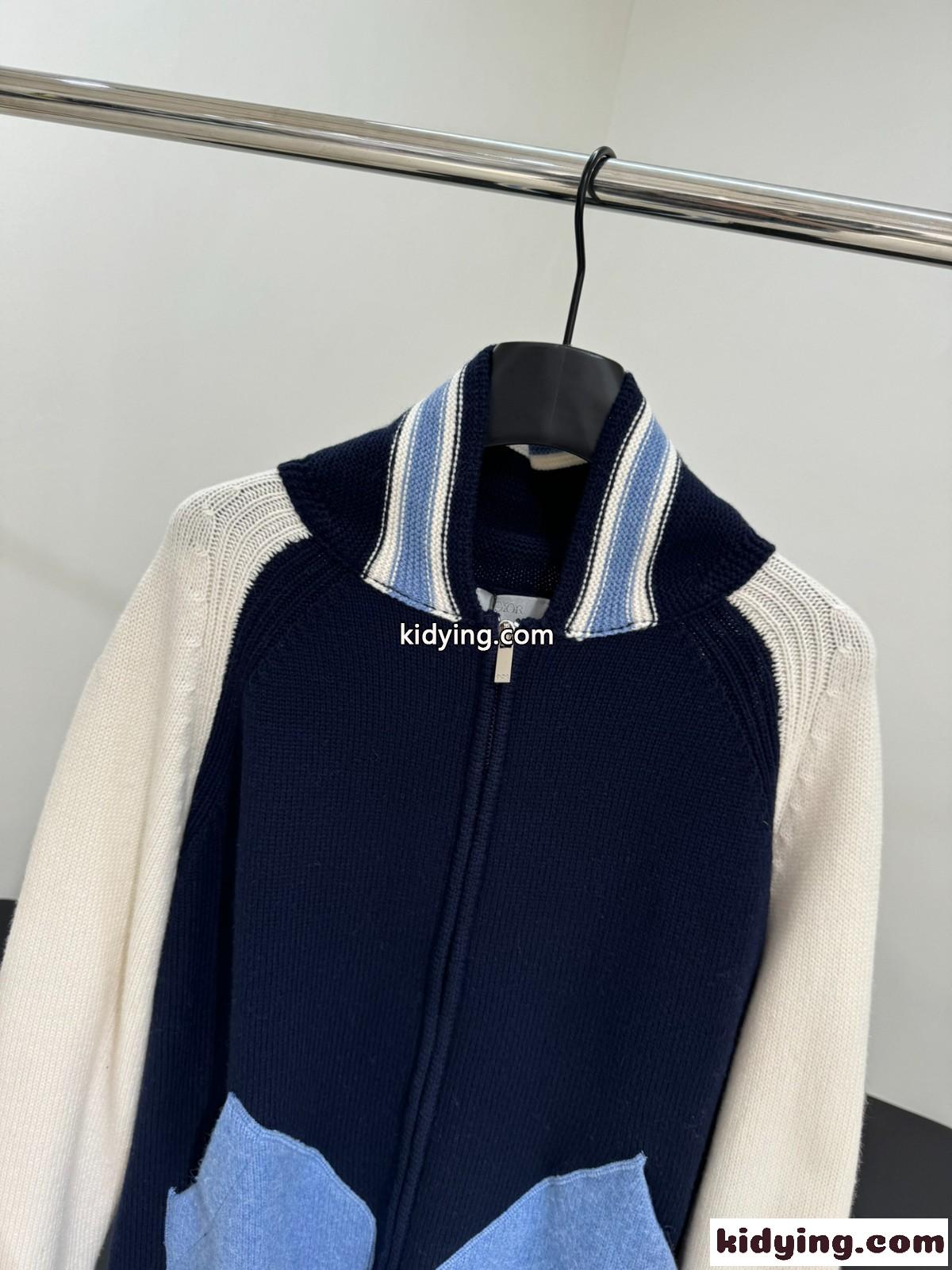 Christian Dior Couture Lily of the Valley カレッジカーディガン クリスチャン・ディオール コピー ユニセックス-0
