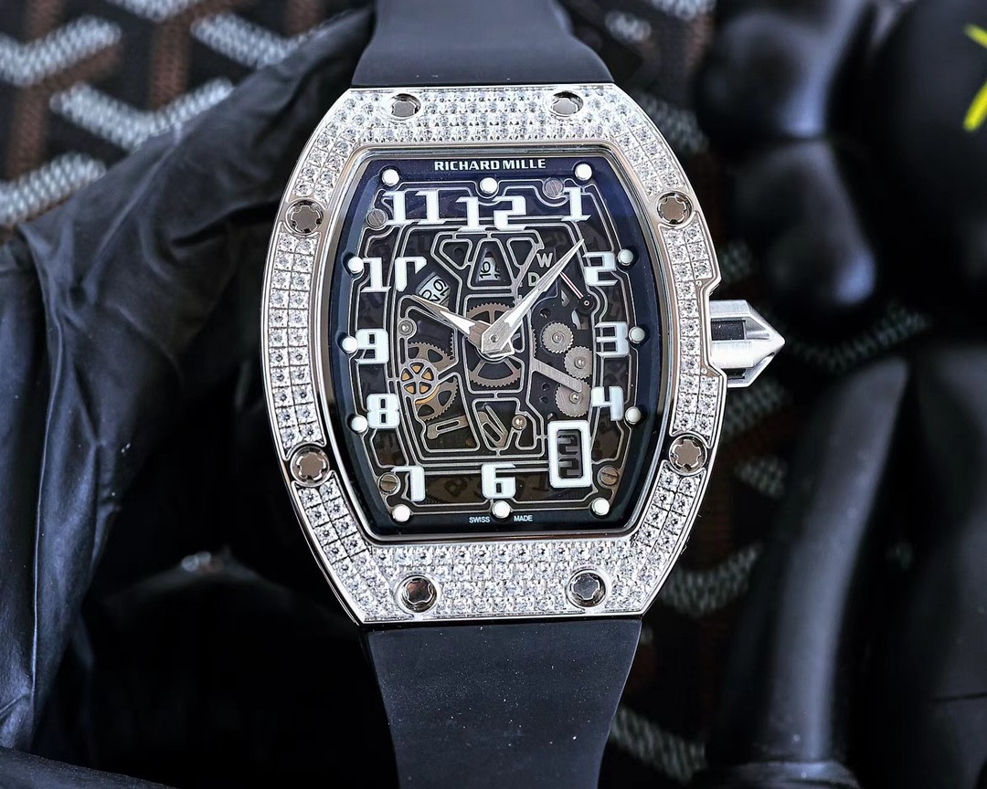 リシャール・ミル RM067 コピー 41mm おしゃれ スケルトン 自動巻き 時計-0