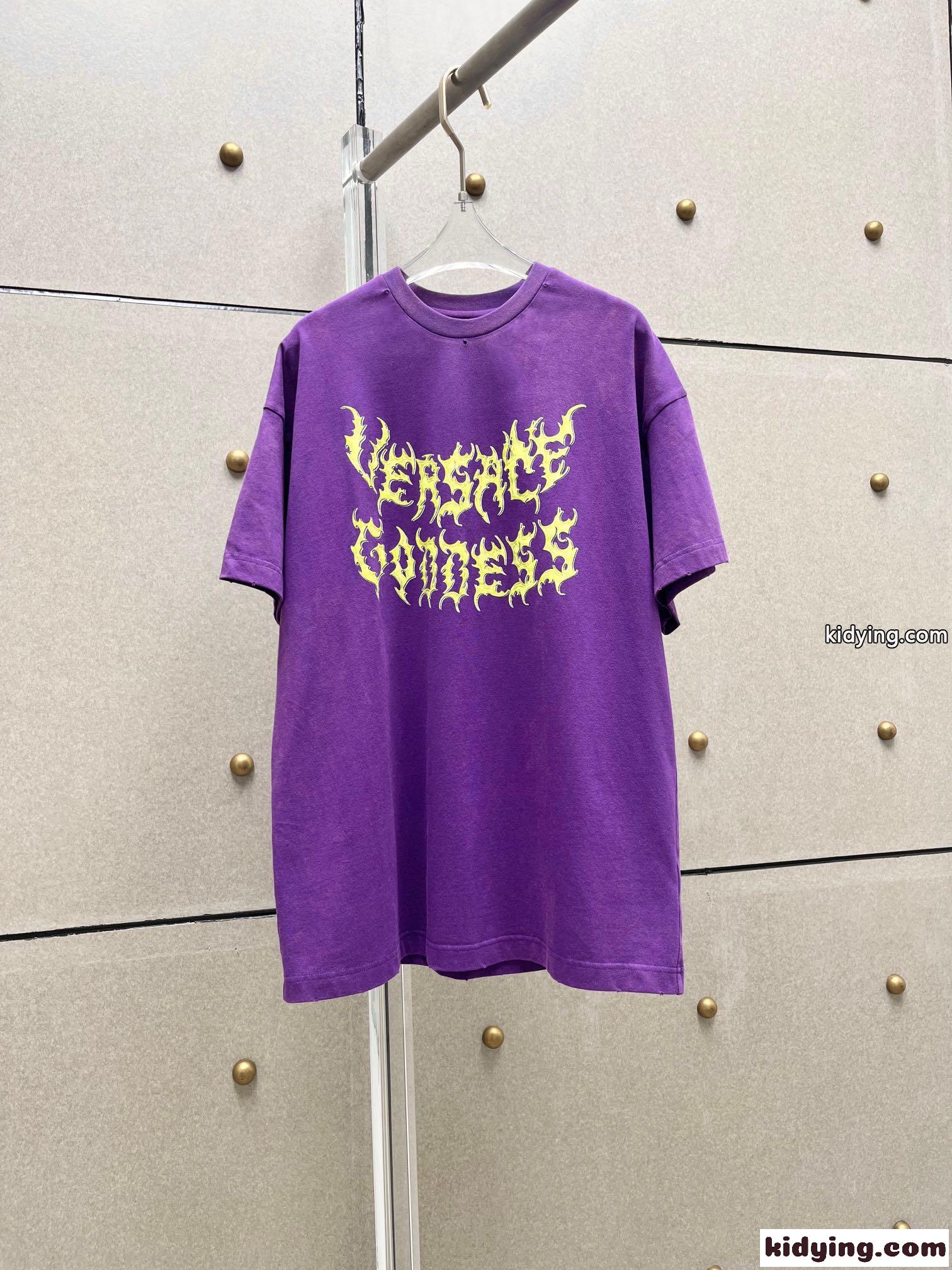 ヴェルサーチェ ゴッデス オーバーサイズ Tシャツ ヴェルサーチェ Tシャツ コピー-3