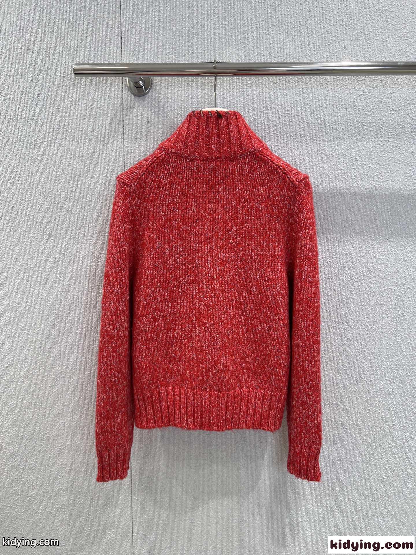 目を引く カシミヤ ニットカーディガン シャネル ニット コピー レッド-0