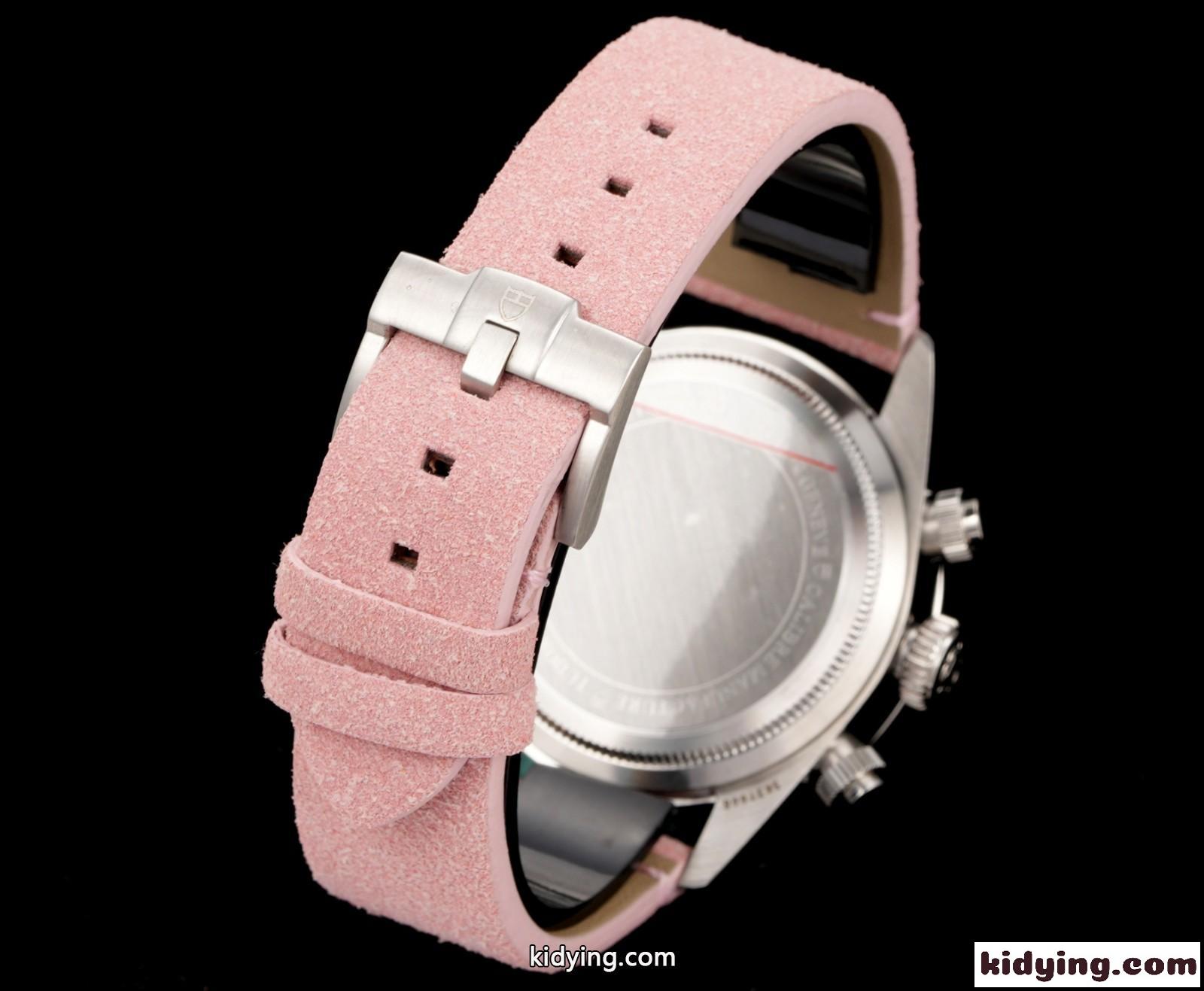 目を引く ピンク チューダー 時計 コピー 41mm ウォッチ ファッション-0