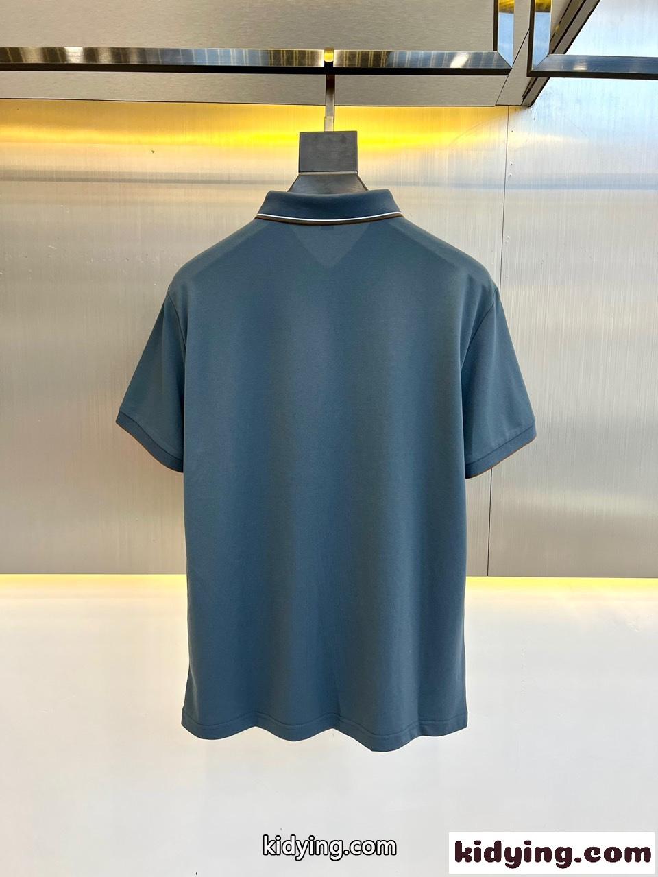 ヴェルサーチェ Tシャツ コピー 洗練された ビジネス カジュアル 半袖 ポロシャツ-4