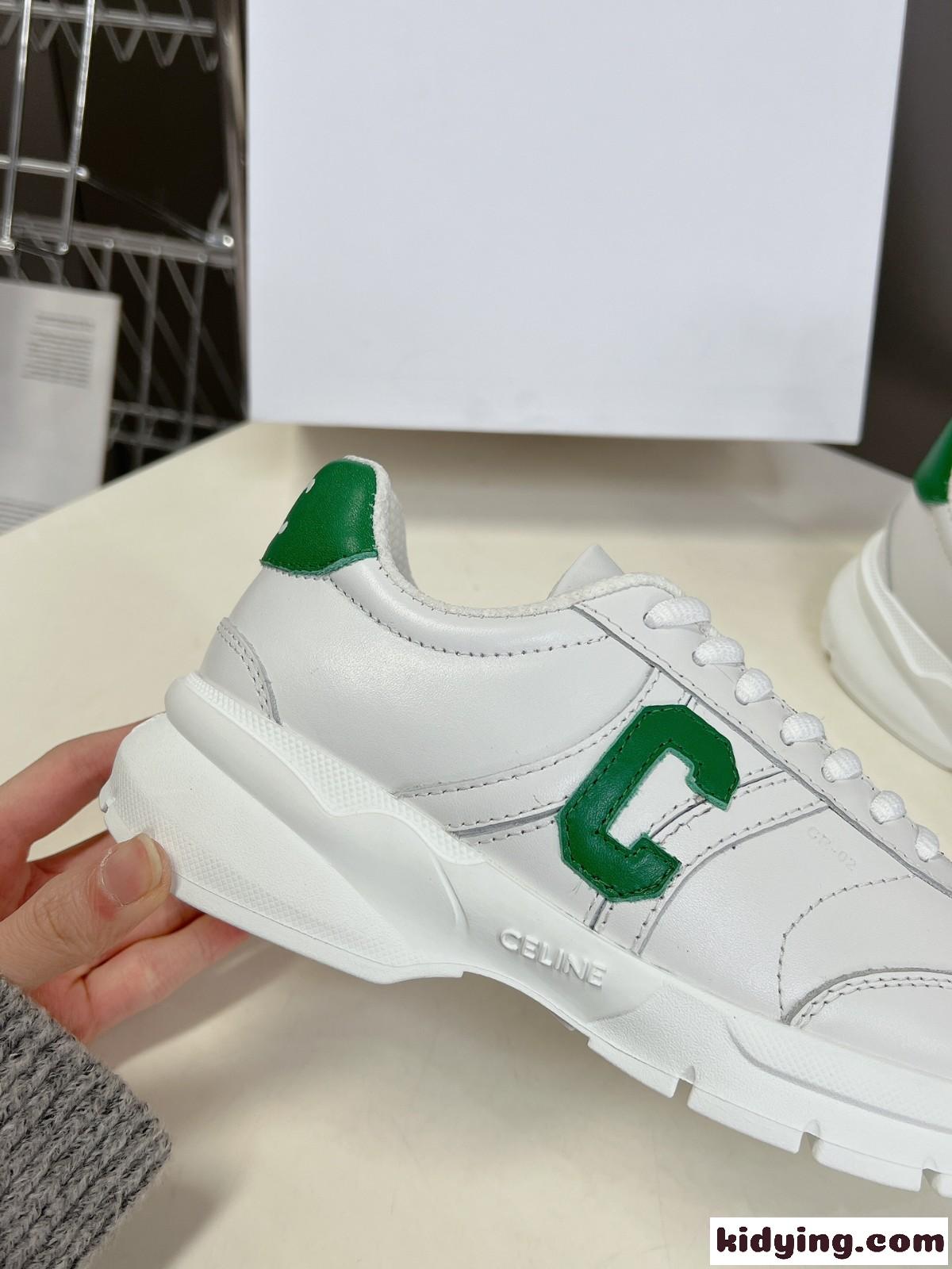 セリーヌ スニーカー コピー CELINE ランナー CR-02 レースアップ ロースニーカー-2