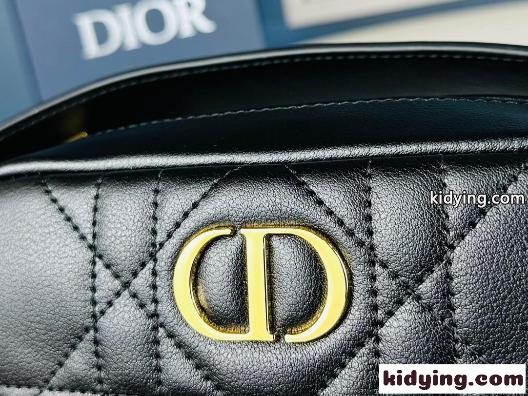 Dior Caro トップハンドル カメラバッグ スモール クリスチャン・ディオール バッグ コピー ブラック-4