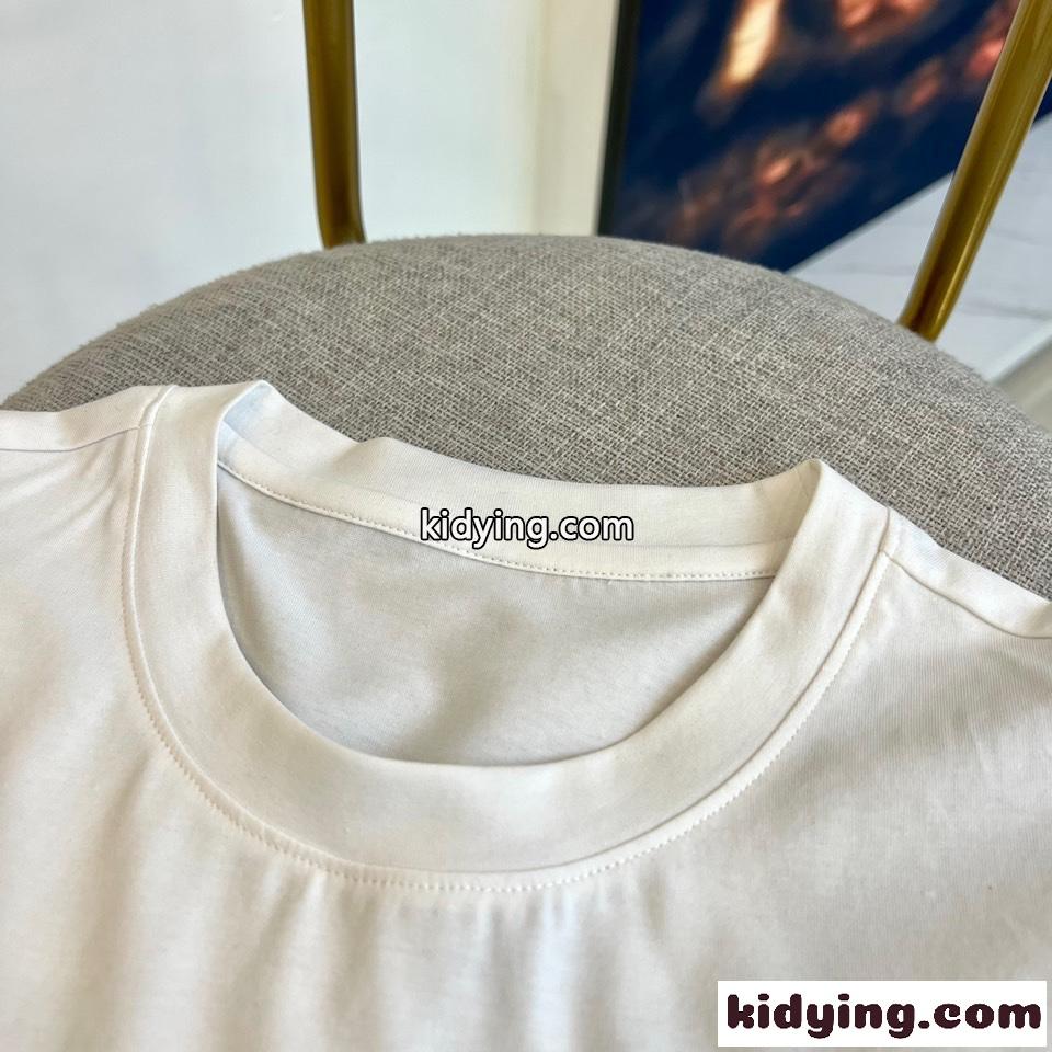 フェンディ Tシャツ コピー メンズ ファッション クルーネック 半袖 トップス-2