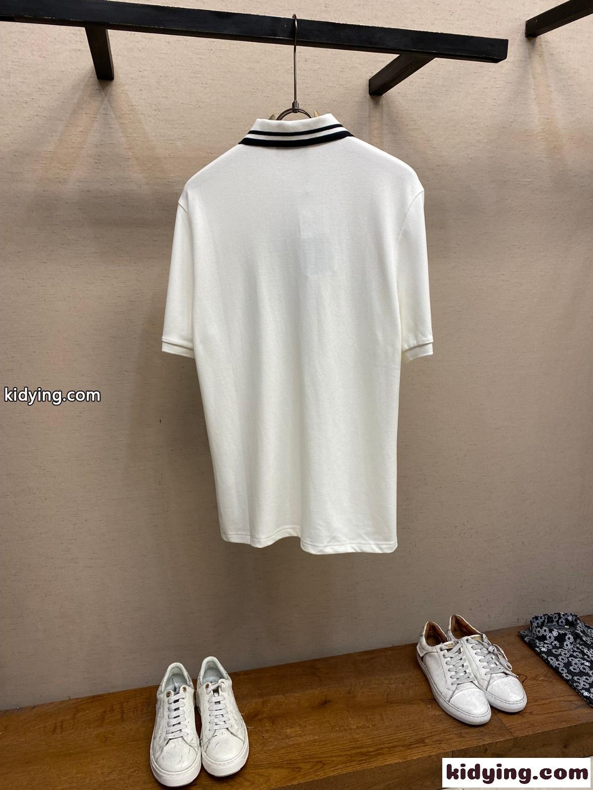 GUCCI プリント コットン ポロシャツ グッチ 半袖Tシャツ コピー-1