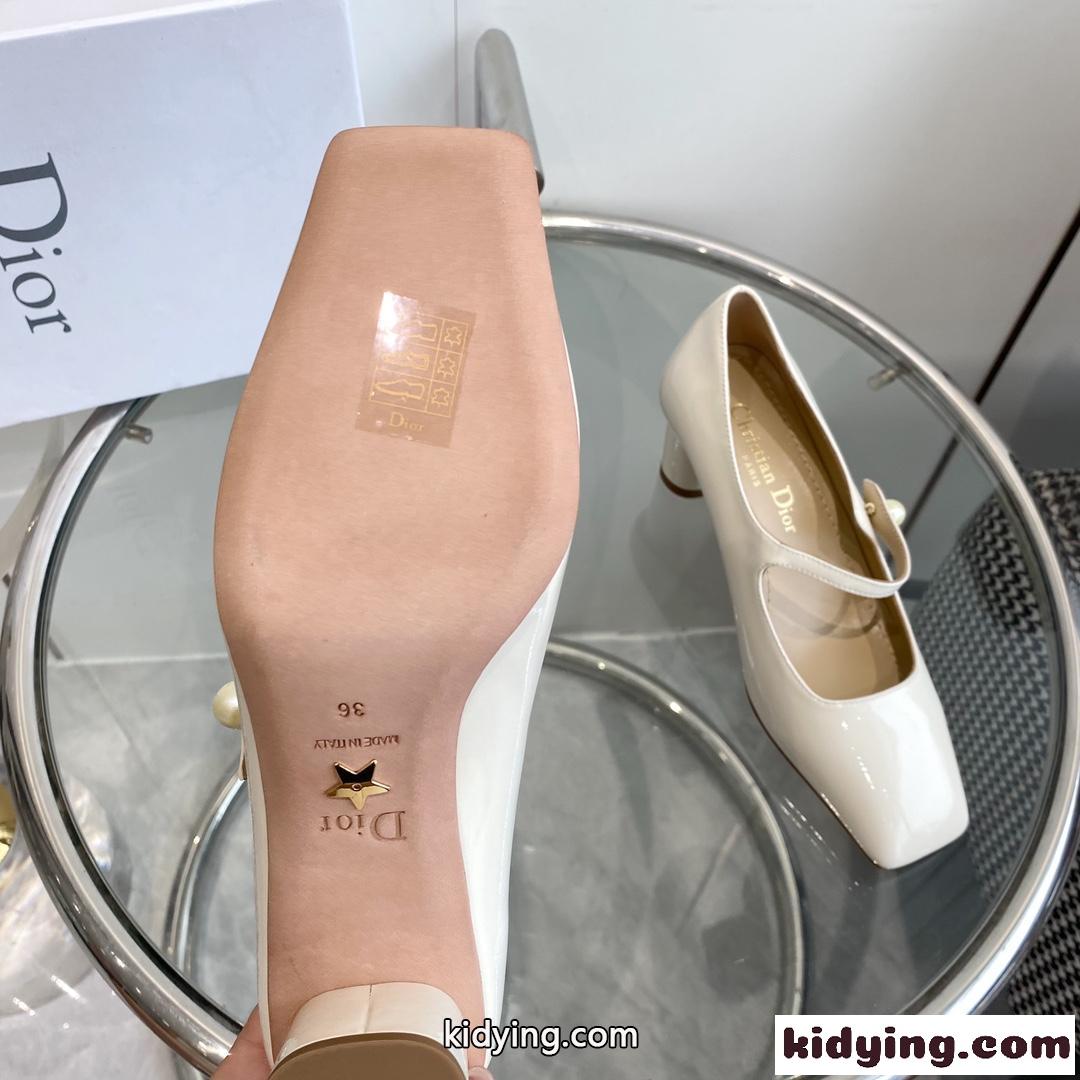 Jolie Dior パンプス クリスチャン・ディオール パンプス スーパーコピー ホワイト-4