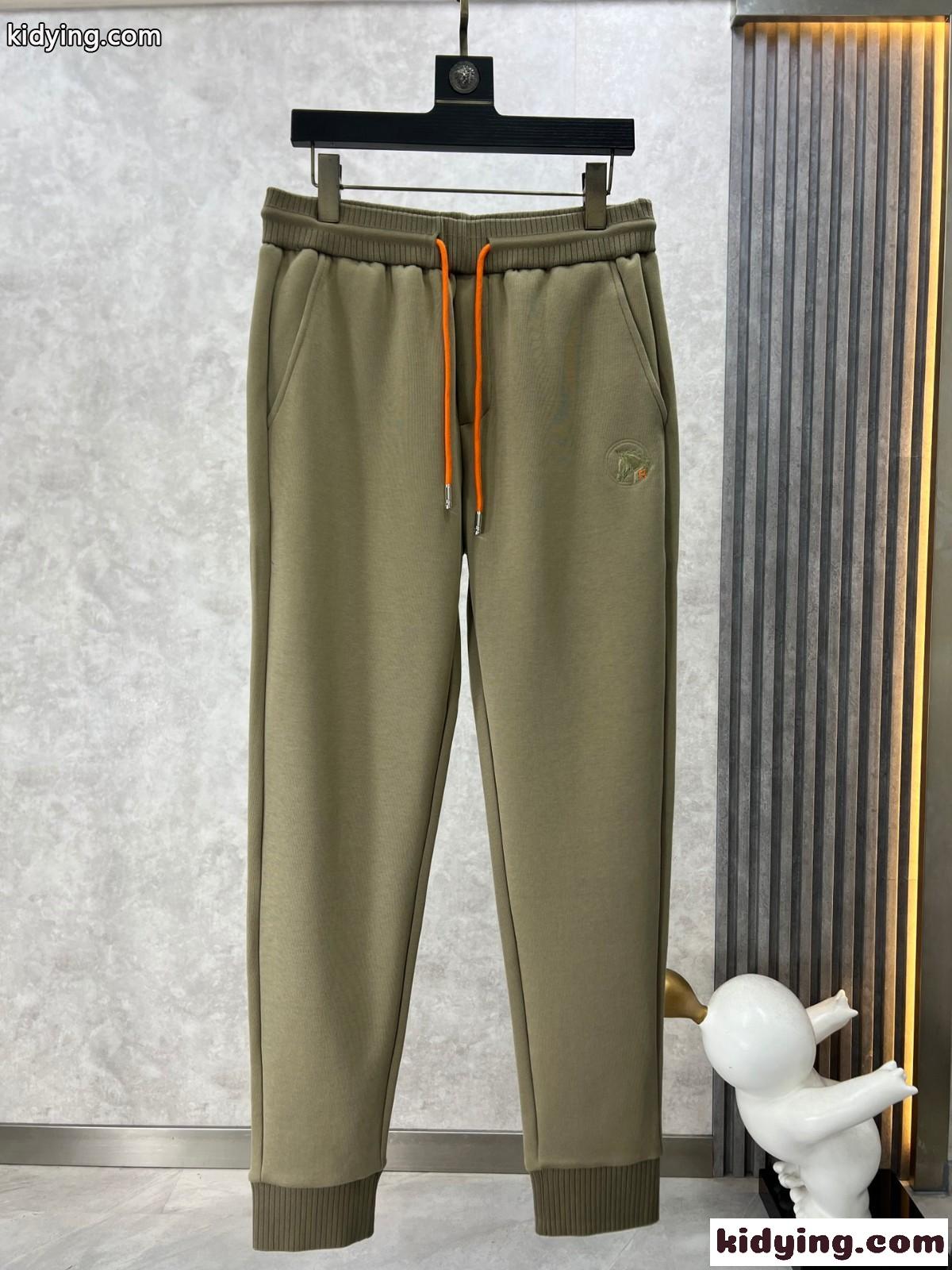 エルメス パンツ コピー メンズ シンプル カジュアル ジョギングパンツ-1