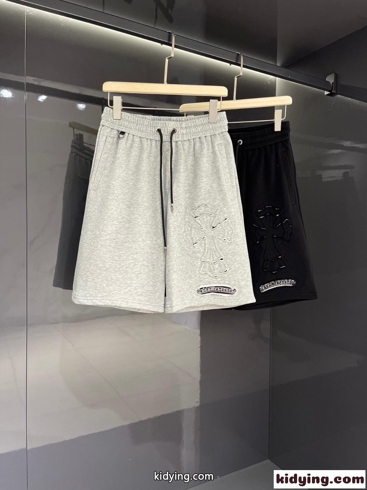 ゆったり カジュアル リラックス クロムハーツ パンツ コピー メンズ ショートパンツ-0