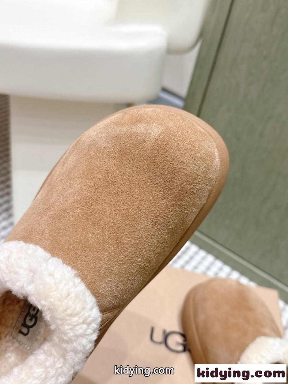 ふわふわ 人気 UGG アグ ムートン スリッポン スーパーコピー 合わせやすい-1