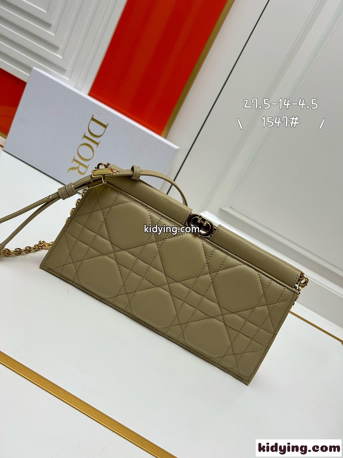 23新作 上品 エレガント Dior クラッチ クリスチャン・ディオール バッグ コピー カーキ-0