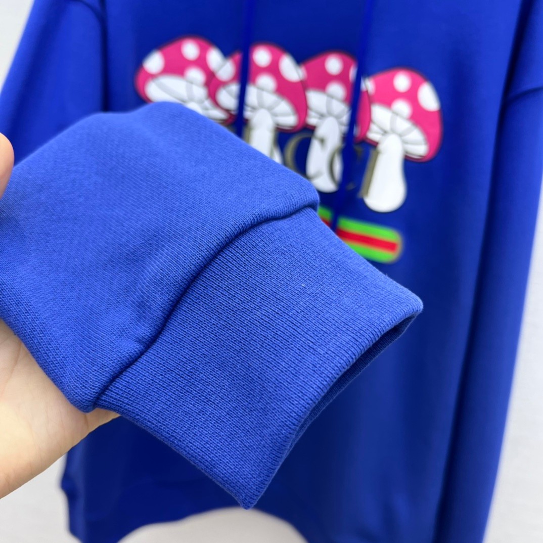 おしゃれ オーバーサイズ ロゴ 刺繍 プリント グッチ パーカー コピー ユニセックス フーディー-3