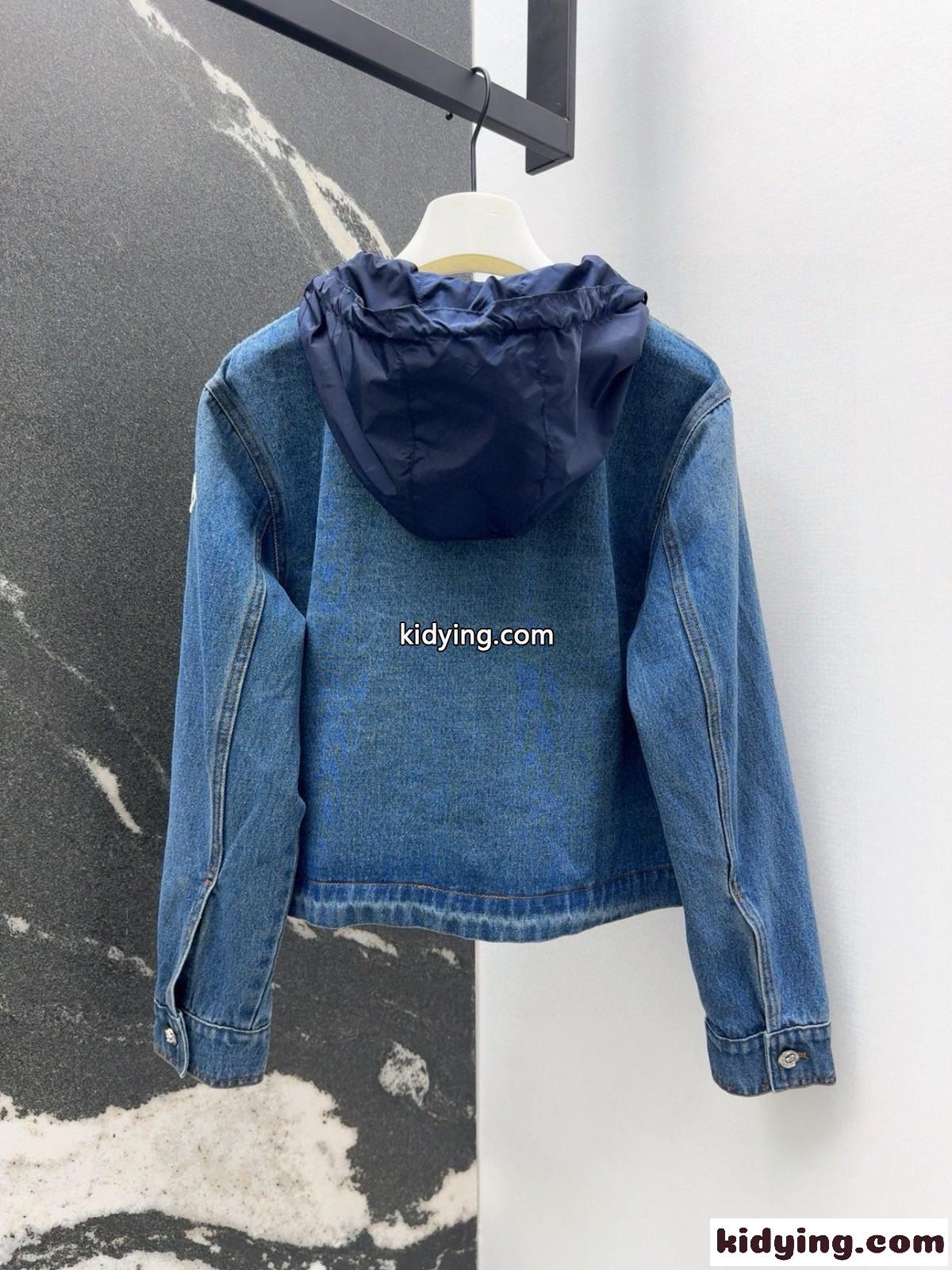 LAMPUSA デニムジャケット モンクレール ジャケット スーパーコピー-4