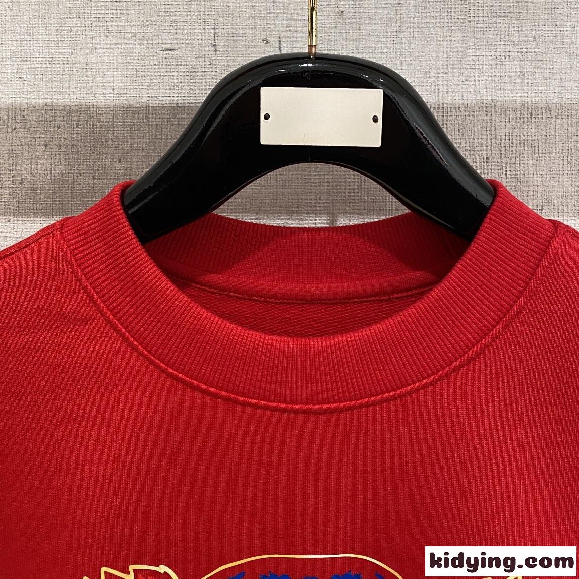定番 タイガー コットン スウェットシャツ ケンゾー Tシャツ コピー レッド-2
