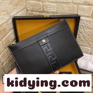 新年のファッションシリーズ 小じわ牛革を輸入する ヴェルサーチェ カバンコピー エレガントな名士版型-2
