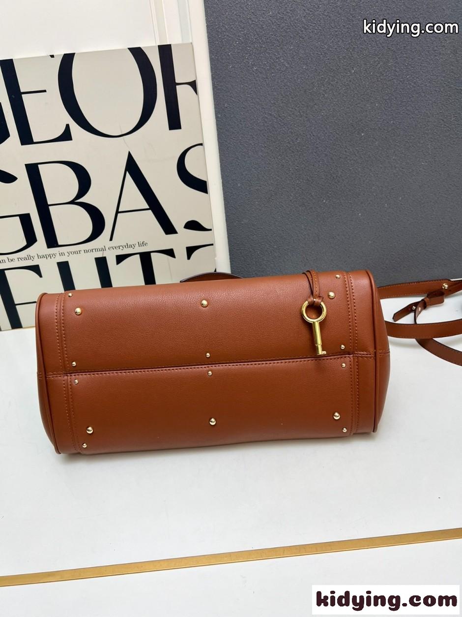 人気 クロエ CHLOE PADDINGTONバッグ スーパーコピー グレインレザー ブラウン-4