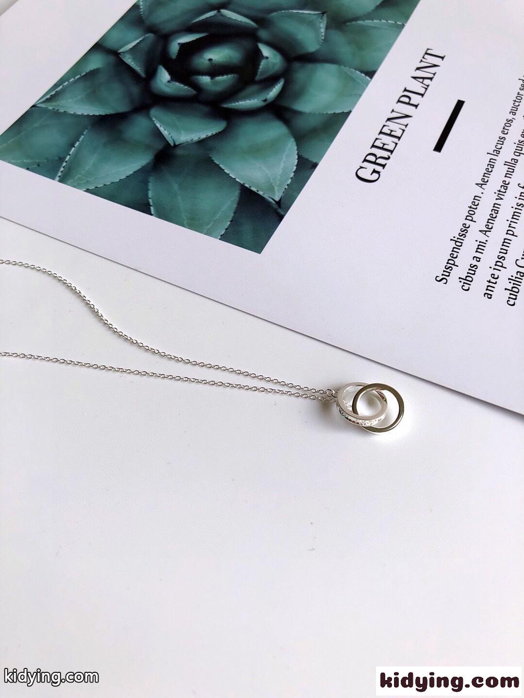 ティファニー アトラス X クローズド インターロッキング ペンダント ネックレス 偽物-4