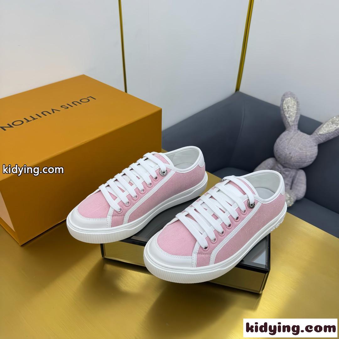LV ラグーン スニーカー ルイ・ヴィトン スーパーコピー モノグラム ピンク-3