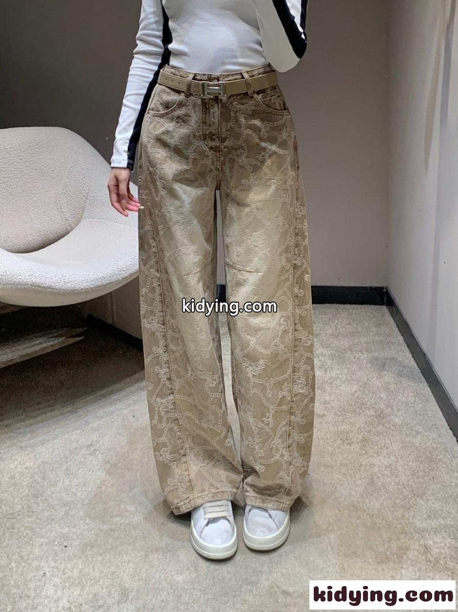 目を惹く おしゃれ デニムパンツ エルメス ジーンズ コピー スタイルアップ-4
