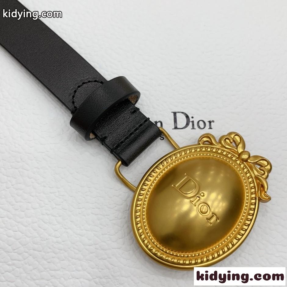 人気 新作 おしゃれ Dior Médaillon ベルト スーパーコピー ブラック-2